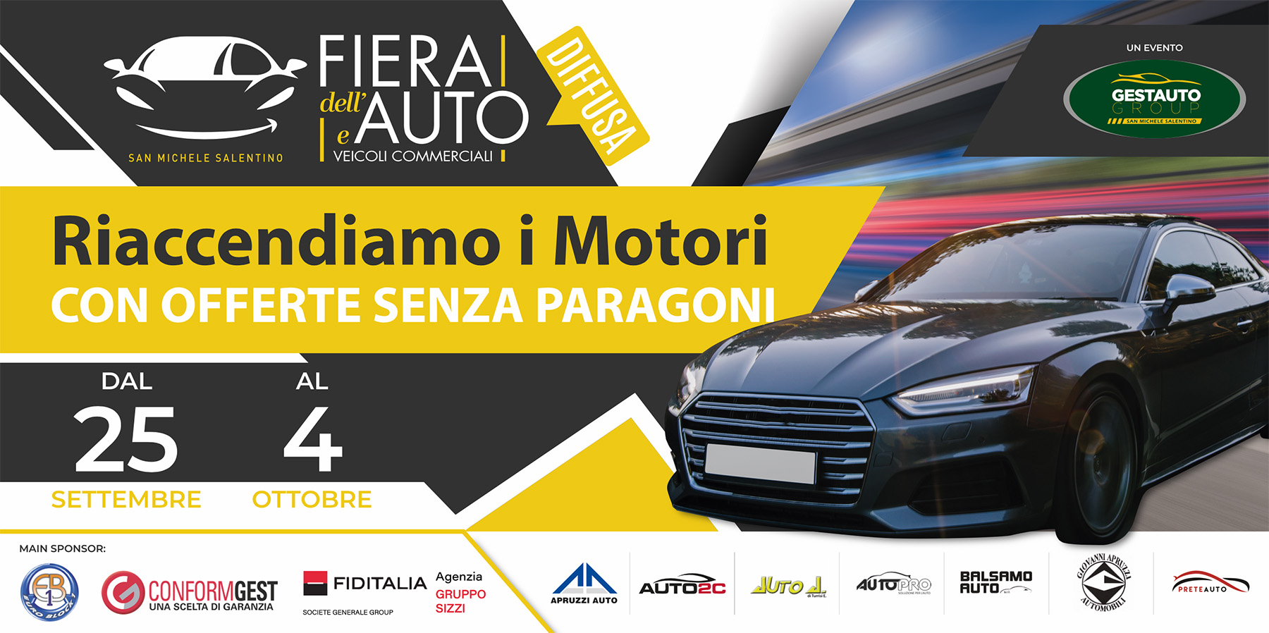 Fiera diffusa dell'auto San Michele Salentino 2021